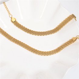 Andreas - Mesh Chain Necklace Gold