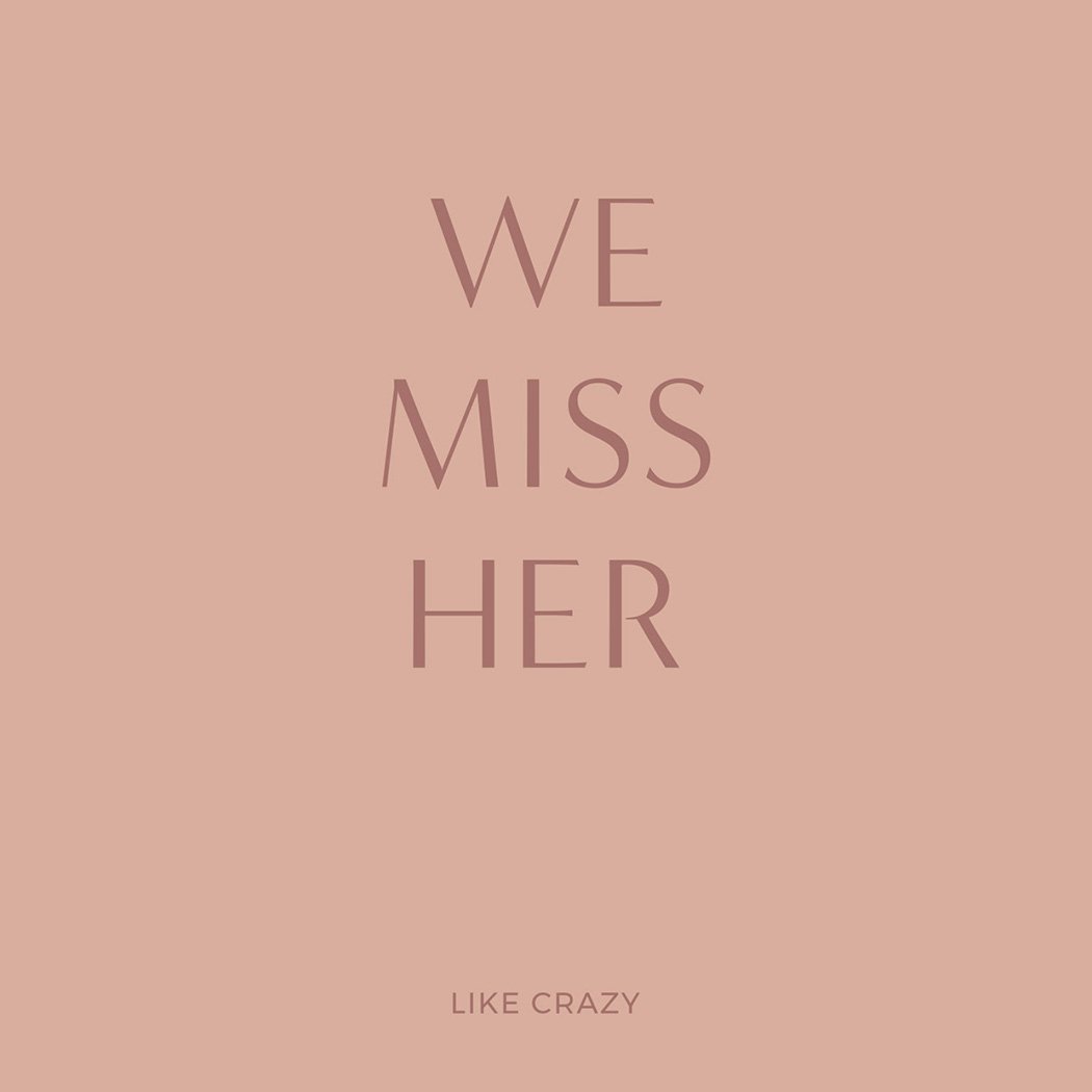Karte "Missing Her"