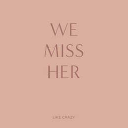 Karte "Missing Her"