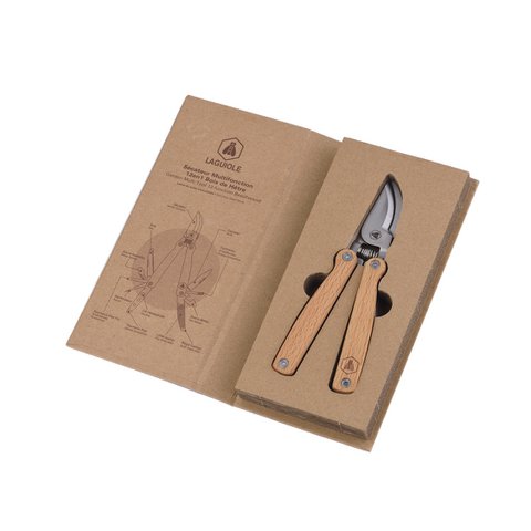 Laguiole Multifunction 12 in 1 in beech wood