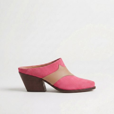 Mayomi Shell Pink Mules