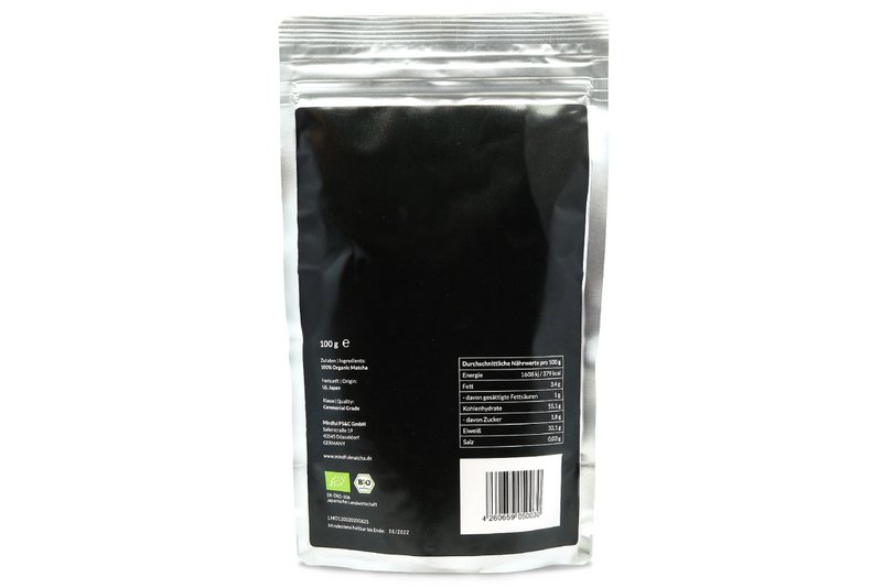 Mindful Matcha refill pack - organic - 100g (€ 99.50 / 100g)