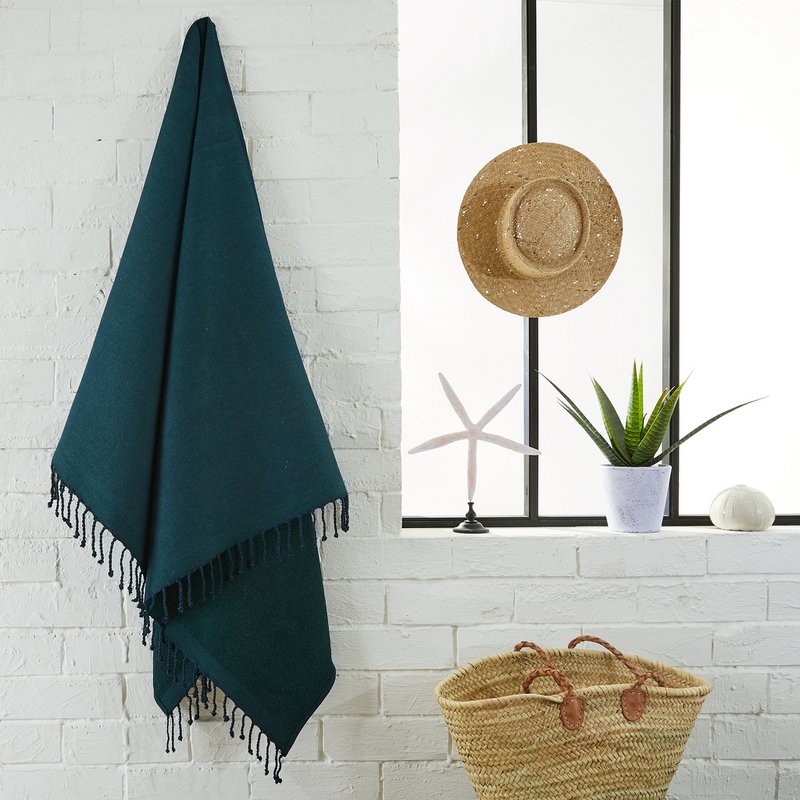 Plain Terry Fouta - Strand og Hammam håndklæde