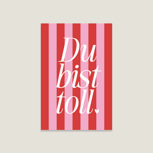 Postcard 'You are great'