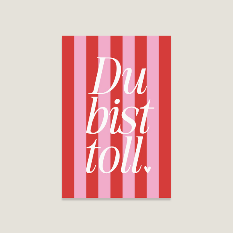 Postcard 'sei fantastico'
