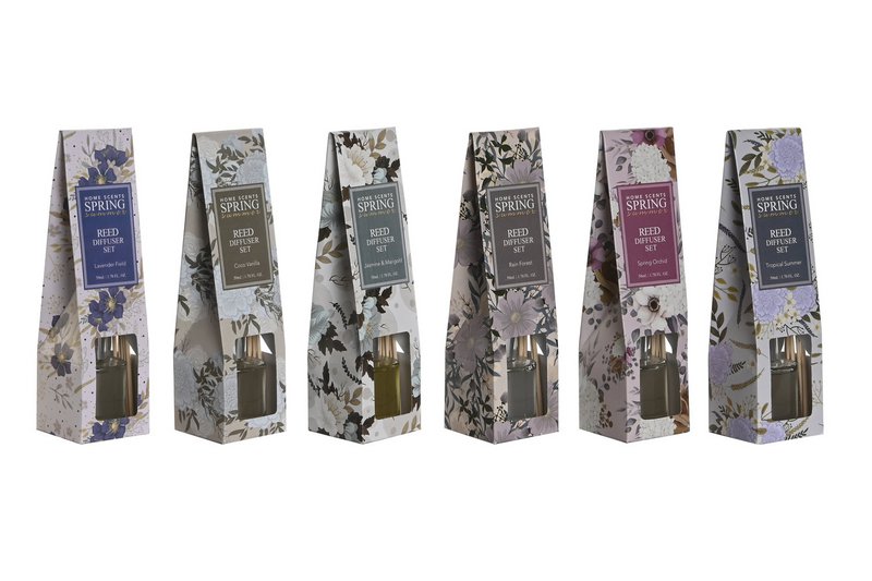 MIKADO CRYSTAL LUFTFRISKER 6X6X21 50 ML, BLOMSTER 6 IN205914