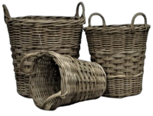 Storage planter basket S/3 Toro