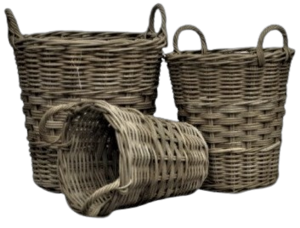Storage planter basket S/3 Toro