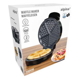 Plancha para gofres Negro
