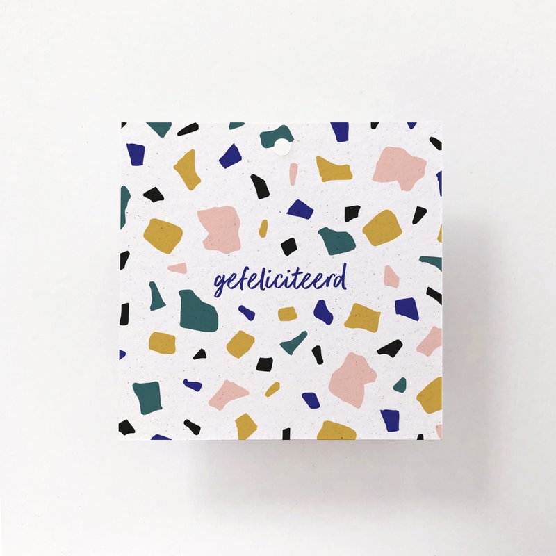 GIFT LABEL - C1 - GEFELICITEERD