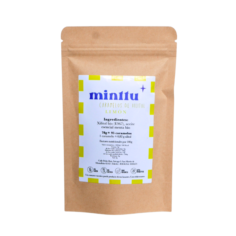 Minttu 100% Xylitol Mints - Citron 78g : Impulse Checkout Produkt til detailhandel