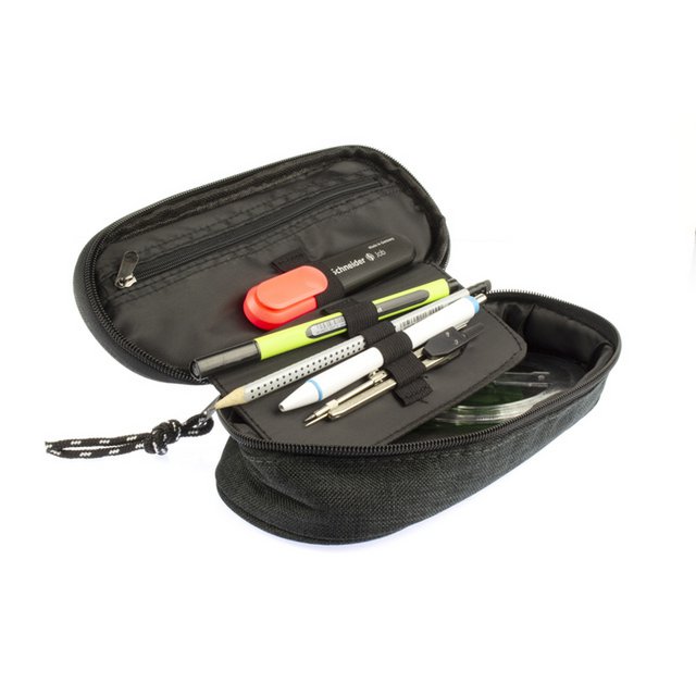 Astuccio Kangaro con inserto nero ca. 22x5x9 cm
