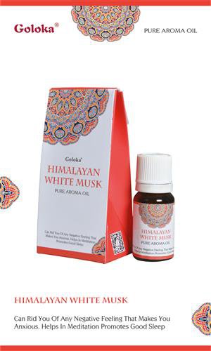 Goloka duftolie Himalaya White Musk 10ml