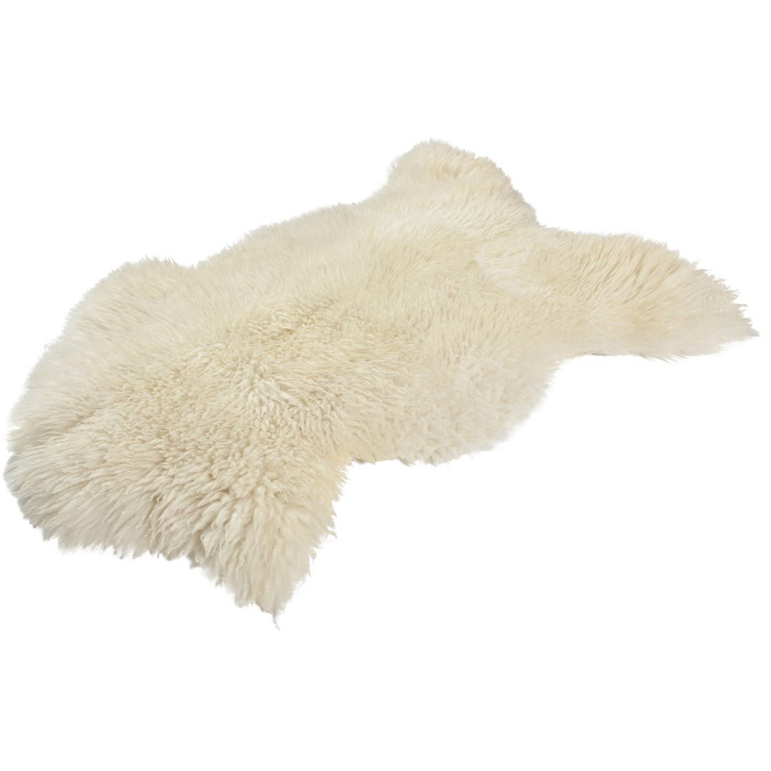 Échte Schapenvacht | Natural wit/creme | 85x45cm