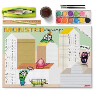 Schreibtischunterlage - Monster
