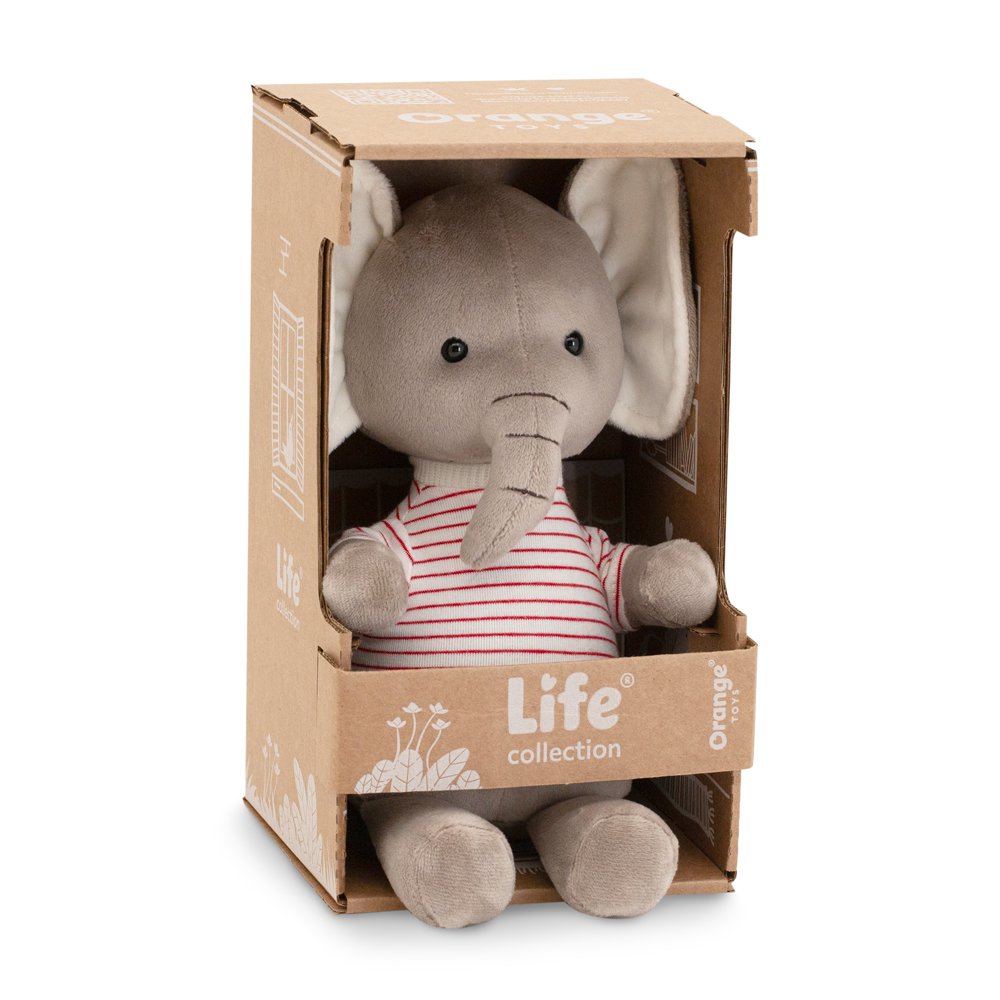 Plys legetøj, Life - Bruno the Elephant (18 og 25 cm)