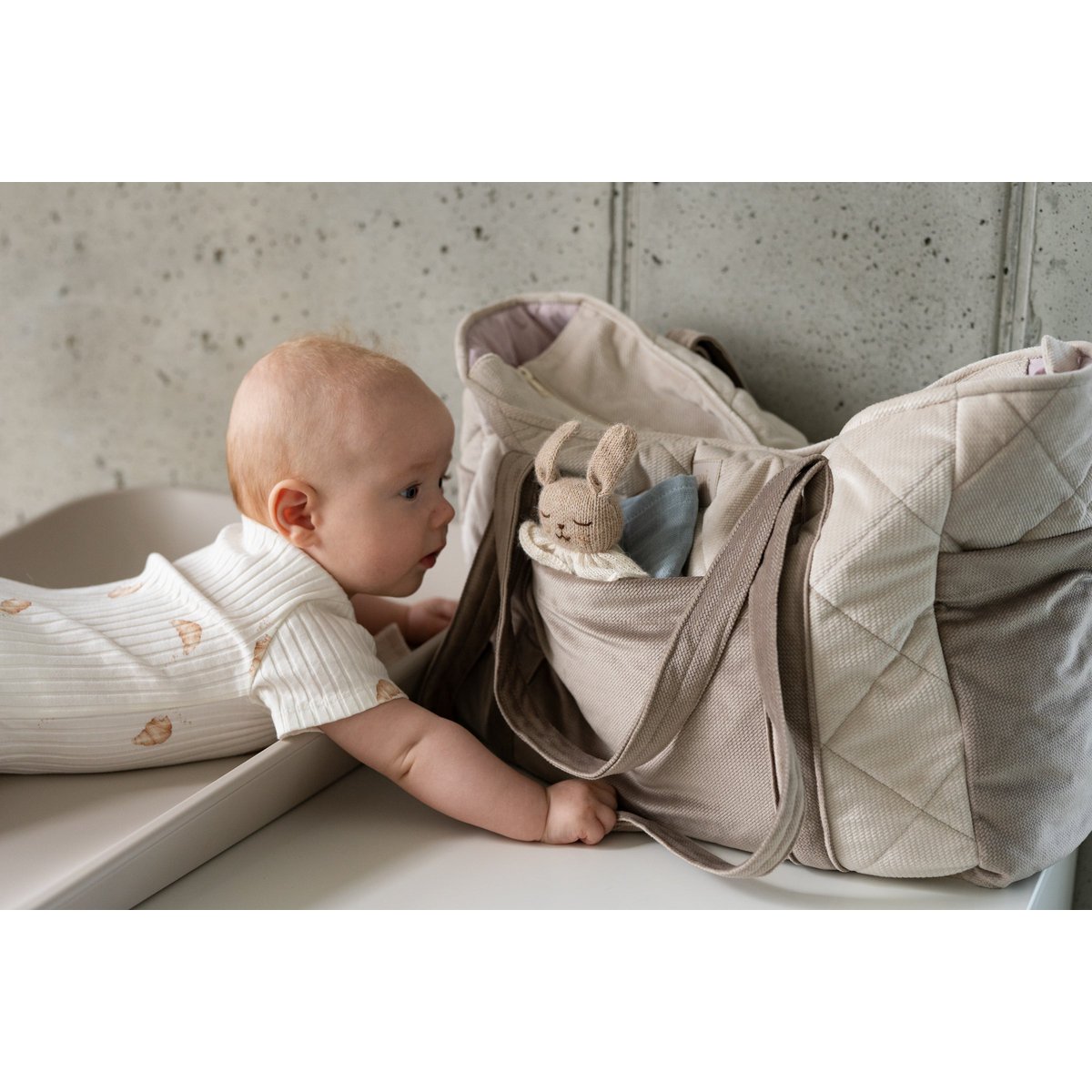 Reisetasche „Beige“