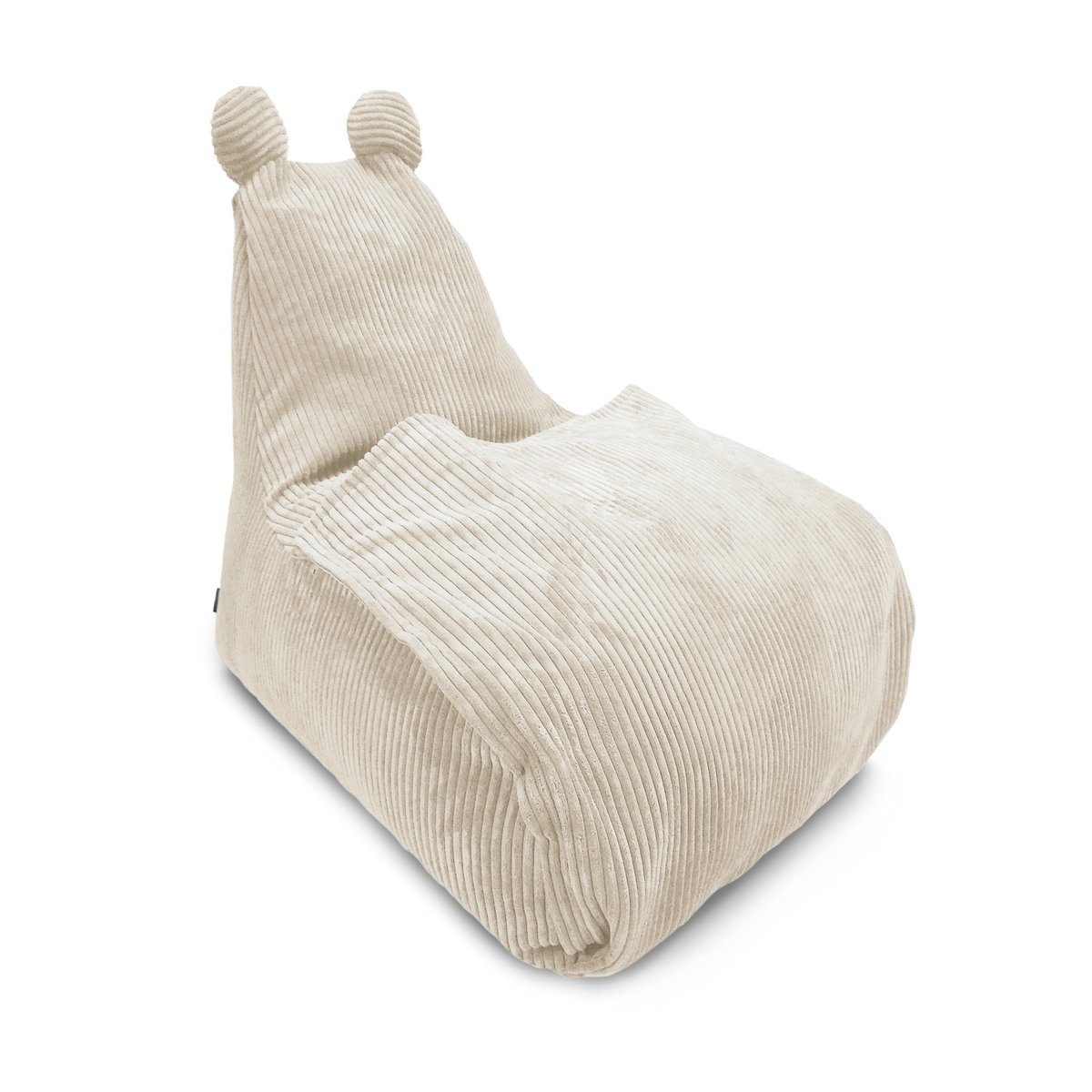 TEDDY L Beanbag, Corduroy, Lincoln 70 Light Blue