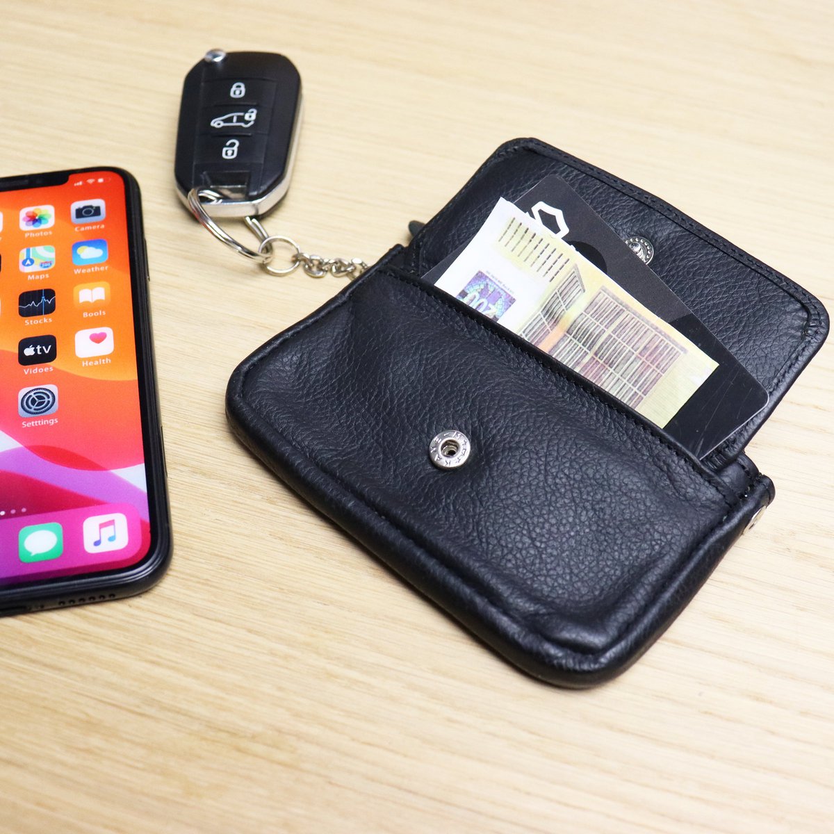 Safekeepers key pouch - key pouch with zipper - key pouch ladies - key folder - key purse - key pouch - key bag for men