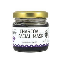 Charcoal facial mask with a combination of oily skin-friendly ingredients. Turmeric and tangerine facial mask with natural ingredients for all skin types.