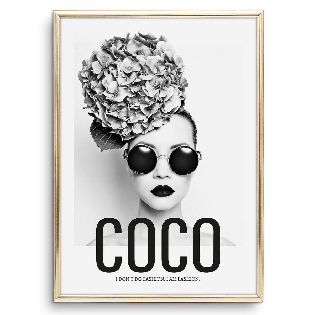 Poster: Coco - I don't do fashion, I am fashion