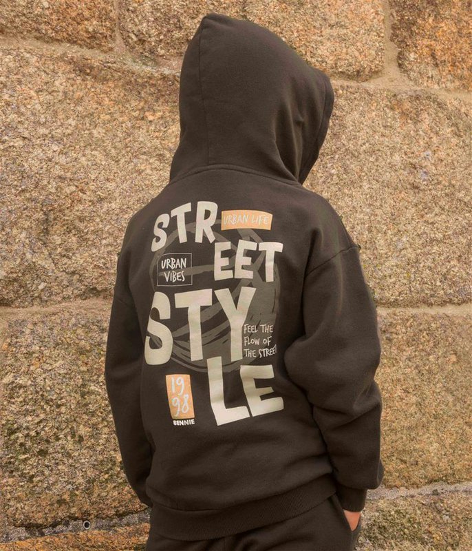 Sudadera con capucha extragrande Street Style Urban Vibes – Pantera
