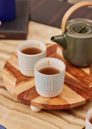 Trinkglas | Mirissa Becher aus Keramik | 2er-Set