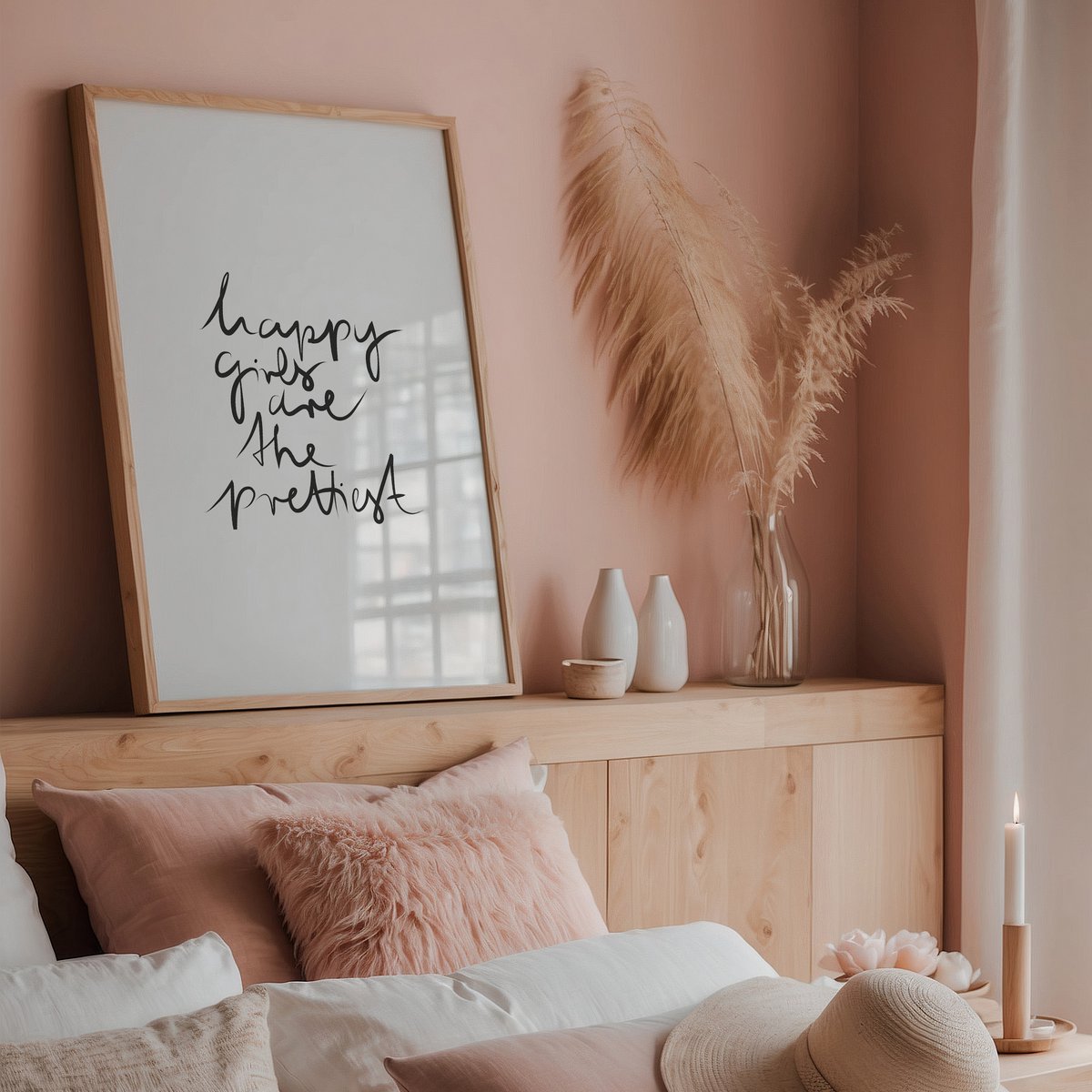 Poster: Happy girls are the prettiest