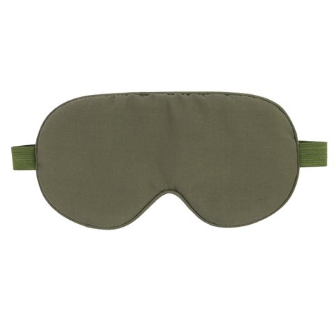 WS grote unisex oogmasker khaki