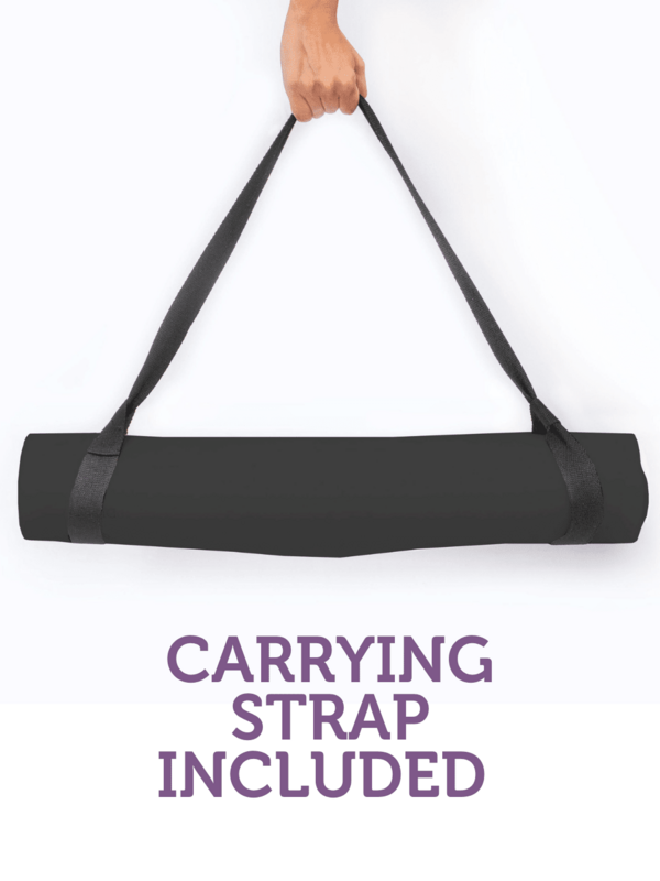 DIYogi™ SORT YOGA MATTE