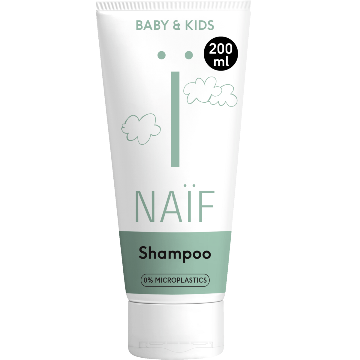 Naïf Reinigende Wasgel voor Baby & Kids 200ml
