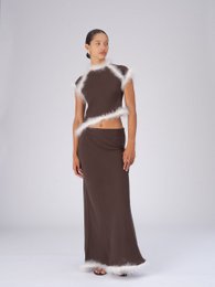 Bruine balans veren top