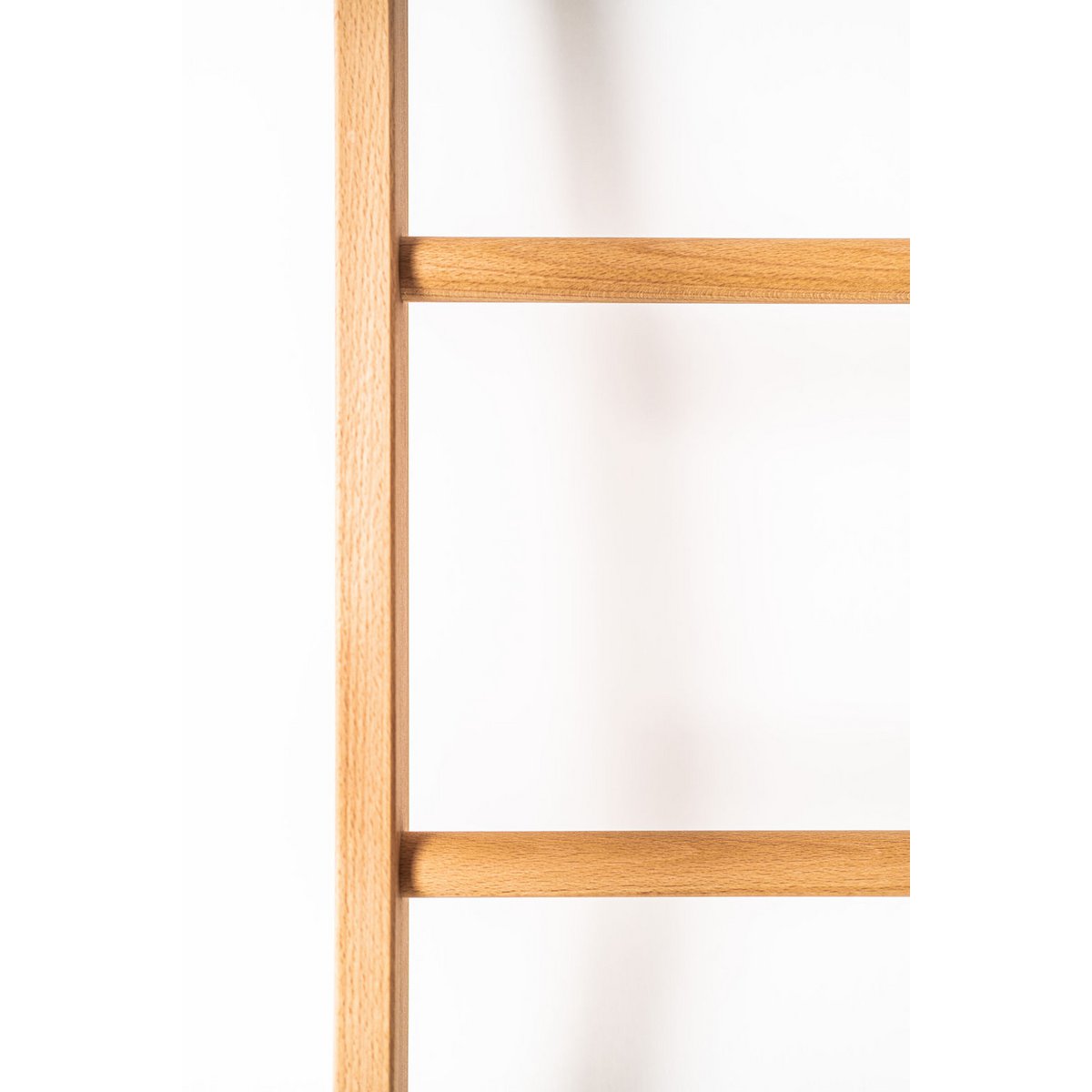 Escalera para ropa, escalera para toallas de haya maciza