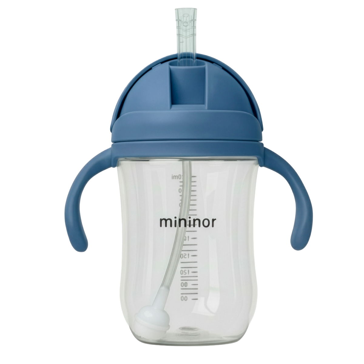 Straw Bottle 330ml "Blue Whale"