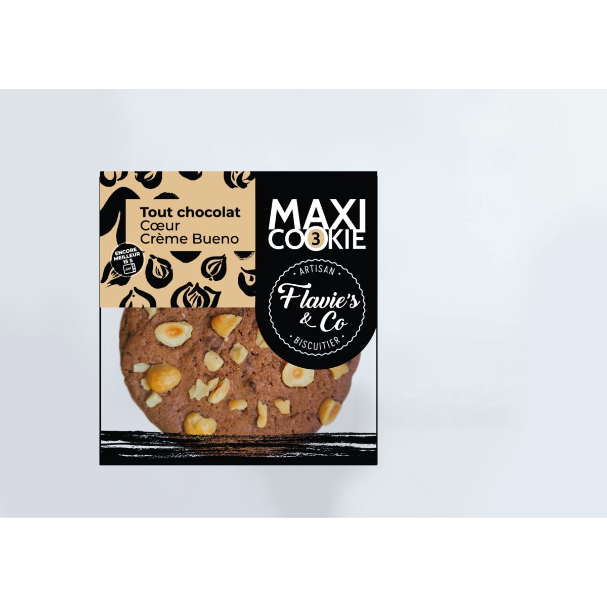Maxi Cookie Alle chocolade – bueno cream centrum