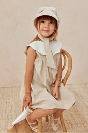 Children's bonet Eva Beige