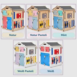 BusyBoard sensory playhouse - Natura