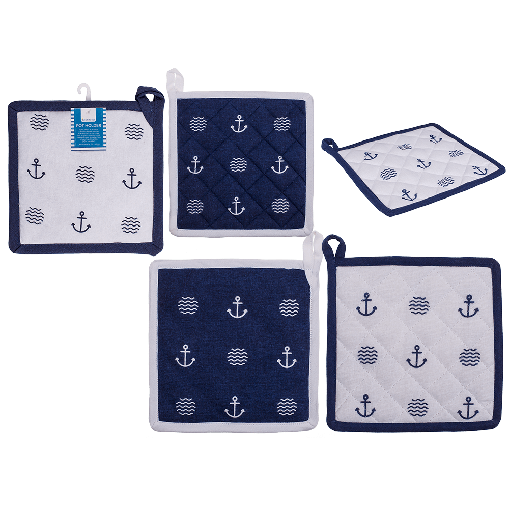 Pot holder, Modern Maritime,