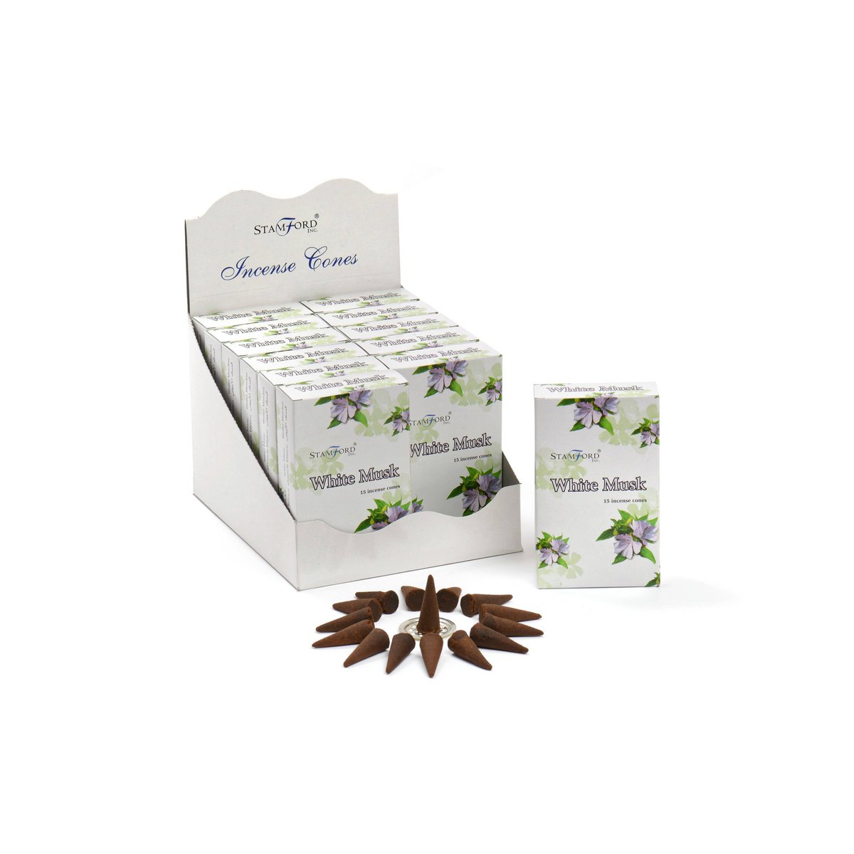 StamC-05 - White Musk Cones