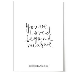 Poster: You are loved beyond measure