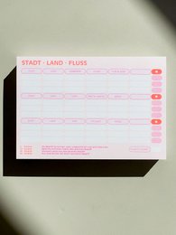 Risography City Country River tear-off pad (13.5 x 19.7 cm)