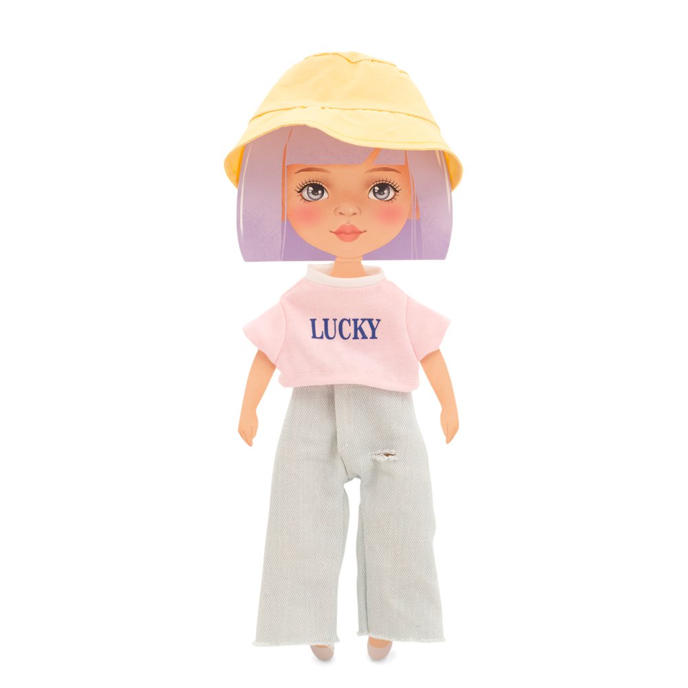 Soft toy, Sweet Sisters - Clothing set: Wide Jeans (35cm)