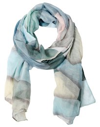 Paquet d'écharpes foulards d'été couleurs assorties, VE 12