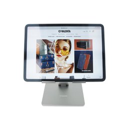 Tabletholder Foldbar Alu Sølv