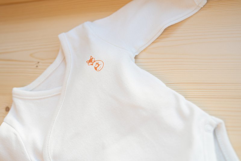 Newborn Bodysuit - Lange ærmer - Økologisk bomuld GOTS