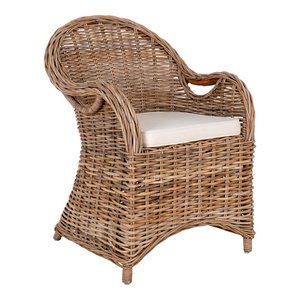 Larisa Garden Chair  - Garden Chair, kubu, grey