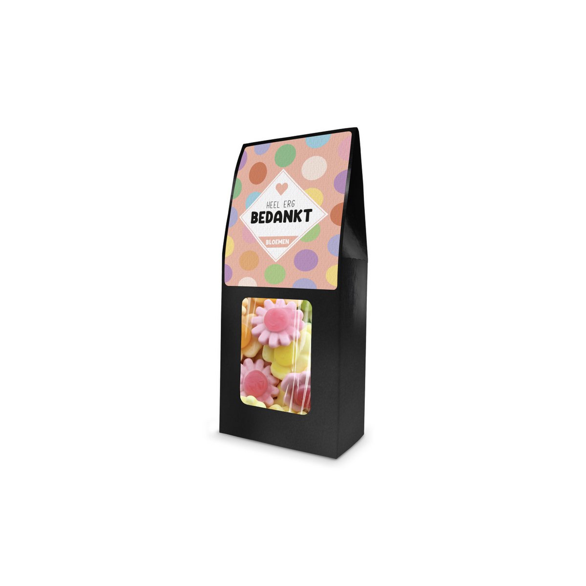 Candy Gift Box Thank You Very Much (Black) 150g