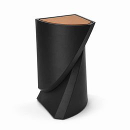 Torsiva Vegan Leather Side Table