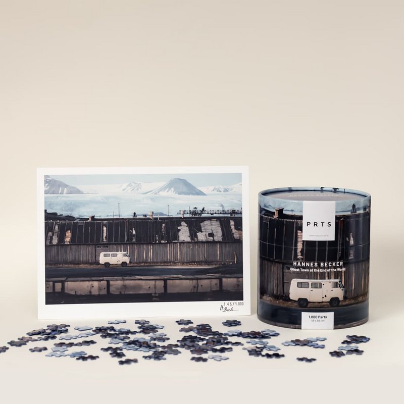 Kunstpuslespil + kunsttryk: Hannes Becker