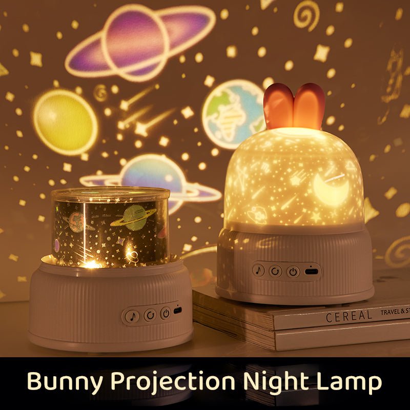 Bunny Galaxy projektions natlampe